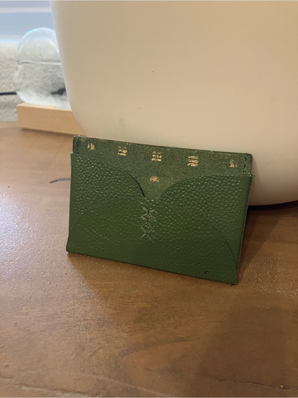 Handmade Leather Business Card Holder